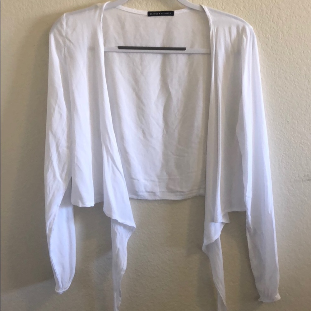 BRAND NEW brandy Melville self tie shirt